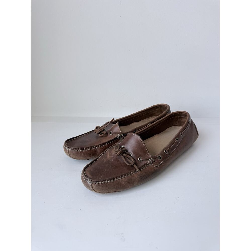 Cole Haan Brown Leather Driving Moccasin Shoes Men’s Size 10.5 M Loafers